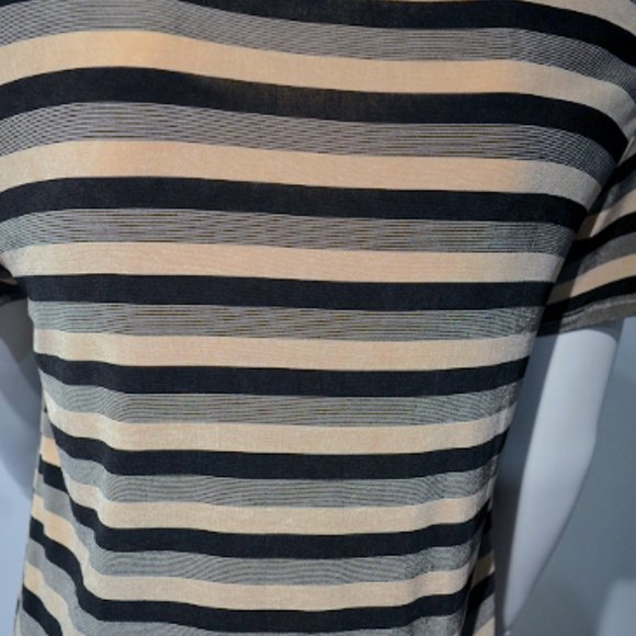 Vintage Mixie Stripe Liquid Jersey Tee - Picture 4 of 7
